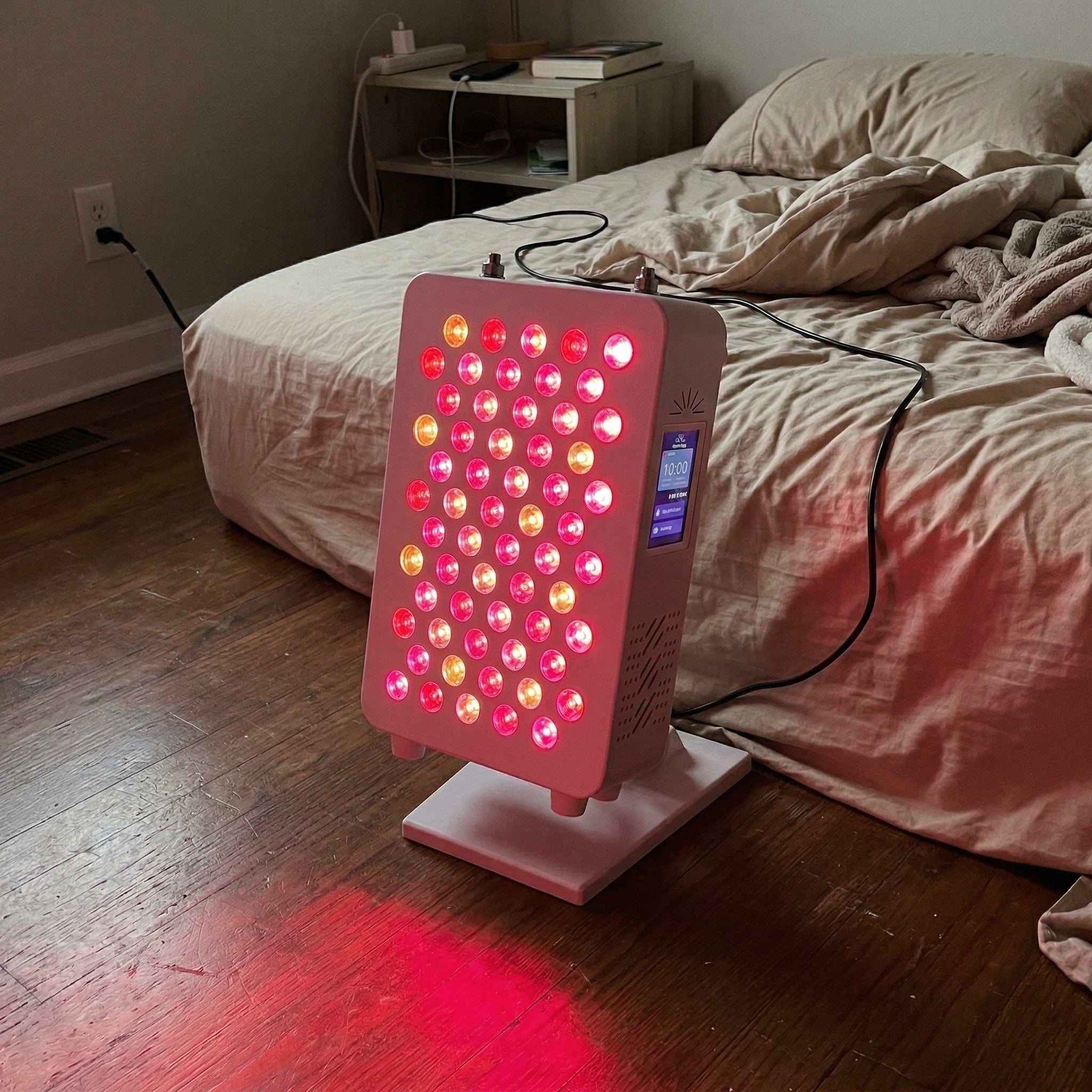 "I’ve been using this red light panel ...